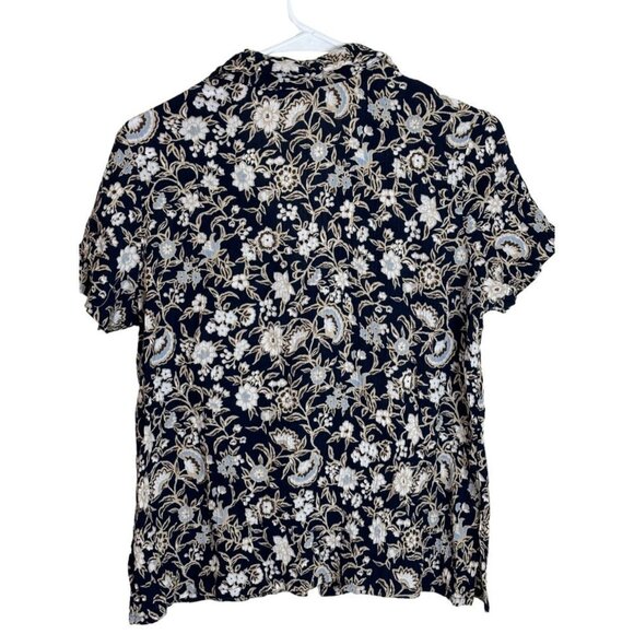 Jaclyn Smith Women's Blouse Color Floral  Size Large Sku 2449 - Picture 5 of 15